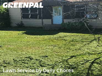 Lawn Work in Wichita Falls, 76301, Yard Mowing by Daily Chores, work completed in Oct , 2025