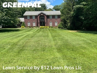 Lawn mowed in Georgetown, 47122