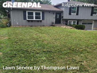 Lawn Maintenancein Olathe,66061,Grass Cutting by Thompson Lawn, work completed in Dec , 2025