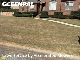 Yard Maintenance in Alabaster, 35007, Yard Care Services by Accelerated Mowers , work completed in Nov , 2025