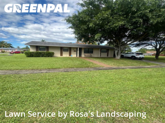 Mowing Services in West Palm Beach, 33407, Lawn Cutting by Rosa's Landscaping , work completed in Nov , 2025