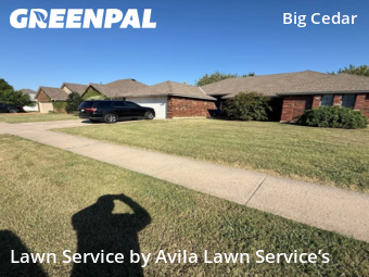 Grass Cuttingin Oklahoma City,73162,Yard Cutting by Avila Lawn Service’s, work completed in Dec , 2025