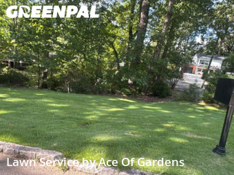 Yard Work in Chamblee, 30341, Front Yard Mowing by Ace Of Gardens, work completed in Nov , 2025
