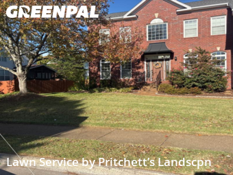 Lawn Cutting in Franklin, 37067, Yard Work by Pritchett’s Landscpn, work completed in Nov , 2025