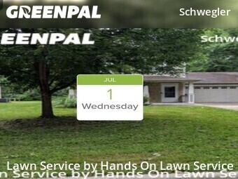 Yard Cuttingin Lawrence,66046,Lawn Service by Hands On Lawn Service, work completed in Jul , 2026