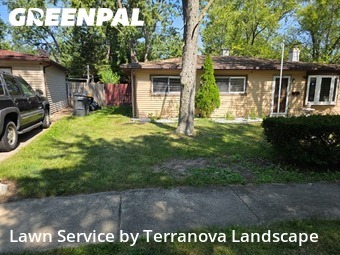 Yard Cutting in Streamwood, 60107, Lawn Maintenance by Terranova Landscape, work completed in Nov , 2025