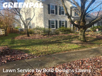 Lawn Maintenance in Columbia, 21046, Backyard Mowing by Bold Designs Lawns, work completed in Nov , 2025