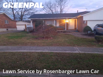 Lawn Management in Louisville, 40229, Yard Upkeep by Rosenbarger Lawn Car, work completed in Dec , 2025