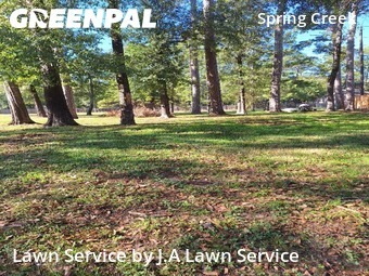 Lawn Cutin Spring,77379,Lawn Cut by J.A Lawn Service, work completed in Dec , 2025