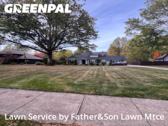 Weekly Mowing in Westlake, 44145, Yard Mowing by Father&Son Lawn Mtce, work completed in Nov , 2025