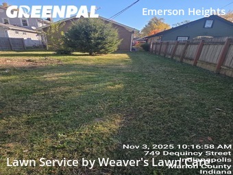 Residential Landscaping In Indianapolis,46201,Landscapers by Weaver's Lawn Care , work completed in Nov , 2025