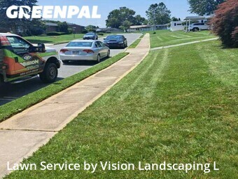 Backyard Mowing in Whitehall, 18052, Lawn Upkeep by Vision Landscaping L, work completed in Nov , 2025