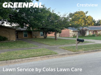 Grass Cuttingin Frisco,75034,Yard Mowing by Colas Lawn Care, work completed in Nov , 2025