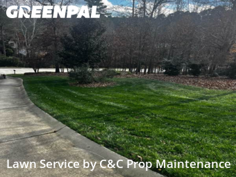 Lawn Cutting in Chapel Hill, 27517, Backyard Mowing by C&C Prop Maintenance, work completed in Dec , 2025