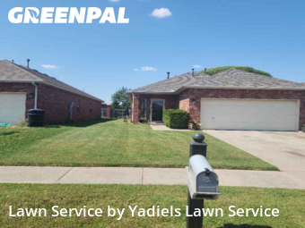 Lawn Carein Moore,73160,Lawn Mowing Service by Yadiels Lawn Service, work completed in Oct , 2025