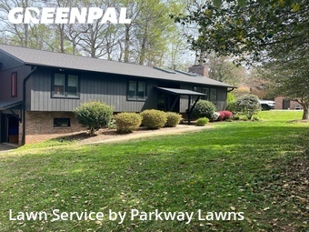 Lawn mowed in Asheville, 28805