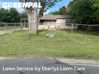 Lawn Care Servicein Midwest City,73130,Grass Cut by Eberlys Lawn Care, work completed in Dec , 2025