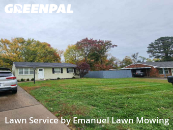 Yard Upkeep in New Albany, 47150, Lawn Work by Emanuel Lawn Mowing , work completed in Nov , 2025