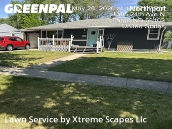 Lawn mowed in Fargo, 58102