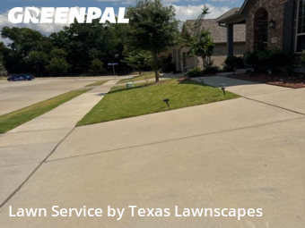 Lawn Maintenancein Wylie,75098,Grass Cut by Texas Lawnscapes, work completed in Dec , 2025
