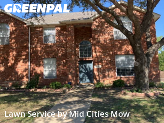 Yard Cuttingin Lewisville,75067,Grass Cutting by Mid Cities Mow, work completed in Dec , 2025