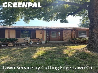 Lawn Servicein Florissant,63031,Grass Cutting by Cutting Edge Lawn Ca, work completed in Feb , 2026