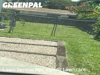 Lawn mowed in Boynton Beach, 33426