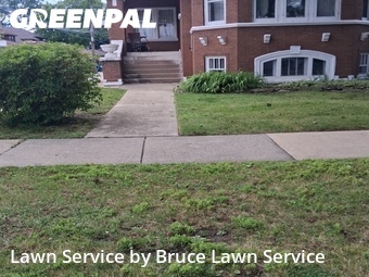 Yard Cuttingin Oak Park,60302,Lawn Care by Bruce Lawn Service, work completed in Jul , 2026