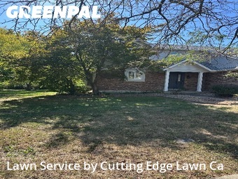Lawn Mowin Florissant,63034,Yard Mowing by Cutting Edge Lawn Ca, work completed in Dec , 2025