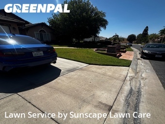 Lawn mowing work completed in Covina, CA
