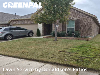Turf Services in Rockwall, 75087, Lawn Work by Donaldson's Patios, work completed in Dec , 2025