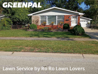 Weekly Mowing in Chicago Heights, 60411, Lawn Services by Ro Ro Lawn Lovers, work completed in Nov , 2025