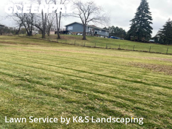 Lawn Cutin Orland Park,60467,Lawn Mowing Service by K&S Landscaping, work completed in Feb , 2026