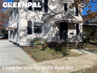 Grass Care in Euclid, 44119, Front Yard Mowing by Wells And Son, work completed in Dec , 2025