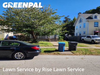 Lawn Maintenance in Rock Island, 61201, Front Yard Mowing by Rise Lawn Service, work completed in Dec , 2025