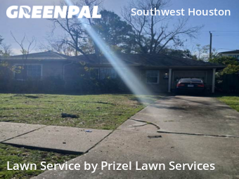Lawn Servicein Bellaire,77401,Lawn Cut by Prizel Lawn Services, work completed in Nov , 2025