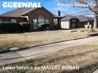 Affordable Landscaping In Frisco,75035,Landscaping Installation by MALDEZ RONAN, work completed in Jan , 2026