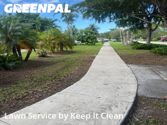 Lawn Mowing Servicein Kendall,33176,Lawn Maintenance by Keep It Clean, work completed in Jun , 2026
