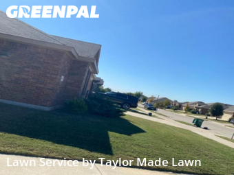 Lawn Carein Denton,76207,Yard Mowing by Taylor Made Lawn , work completed in Jan , 2026
