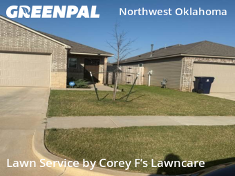 Lawn Cuttingin Yukon,73099,Lawn Mowing by Corey F’s Lawncare, work completed in Dec , 2025