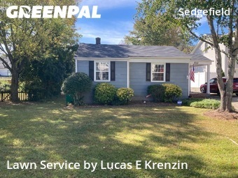 Yard Mowingin Charlotte,28209,Grass Cutting by Lucas E Krenzin, work completed in Nov , 2025