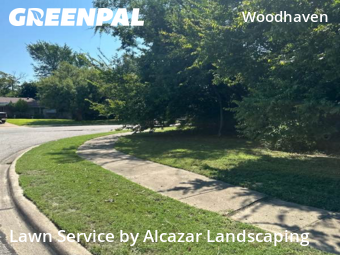 Yard Mowingin Irving,75062,Lawn Maintenance by Alcazar Landscaping, work completed in Nov , 2025