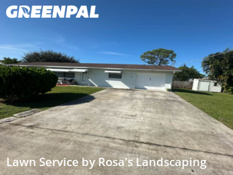 Grass Care in Stuart, 34997, Backyard Mowing by Rosa's Landscaping , work completed in Dec , 2025