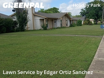 Yard Cuttingin Garland,75044,Lawn Maintenance by Edgar Ortiz Sanchez, work completed in Jun , 2026