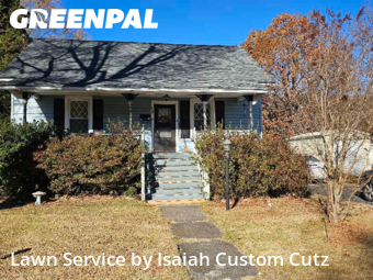 Lawn Maintenancein Kannapolis,28081,Lawn Cut by Isaiah Custom Cutz, work completed in Dec , 2025
