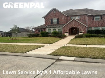 Lawn Cuttingin Friendswood,77546,Lawn Mowing Service by A 1 Affordable Lawns, work completed in Jun , 2026