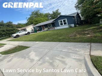 Lawn Cutin Haltom City,76117,Grass Cutting by Santos Lawn Care , work completed in Nov , 2025