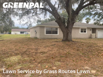 Lawn Care in Ocala, 34472, Garden Trimming by Grass Routes Lawn , work completed in Dec , 2025