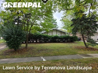 Lawn Work in Darien, 60561, Yard Mowing by Terranova Landscape, work completed in Nov , 2025