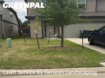 Lawn Cuttingin Conroe,77301,Lawn Service by Genesis Landscaping, work completed in Jun , 2026
